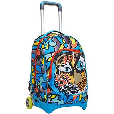 SJ GANG STYLE JAM GANG Trolley New Tech SJ Gang, Puppy, SJ Gang, Blauw, 3-in-1 inzetrugzak met cross-oversysteem, School en Vrije tijd, Blauw, Taglia Unica, Modern, Blauw, Taglia Unica, Modern SJ GANG STYLE JAM GANG Trolley New Tech SJ Gang, Puppy, SJ Gang, Blauw, 3-in-1 inzetrugzak met cross-oversysteem, School en Vrije tijd, Blauw, Taglia Unica, Modern, Blauw, Taglia Unica, Modern