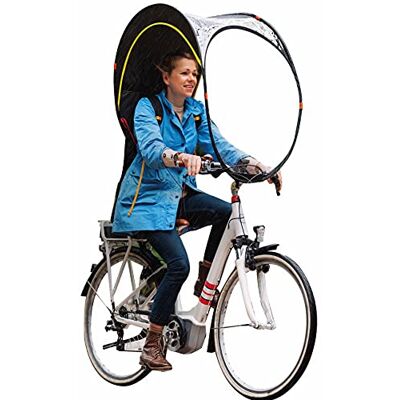 Bub-up , de regenbescherming op de fiets die regenkleding vervangt Bub-up , de regenbescherming op de fiets die regenkleding vervangt