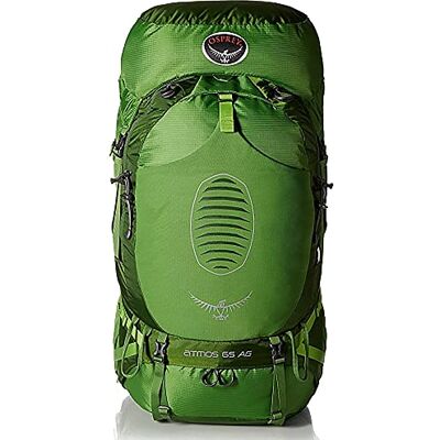 Osprey Atmos AG Wandelrugzak voor heren, 65 liter, S en M, groen (Mythcal Green) Osprey Atmos AG Wandelrugzak voor heren, 65 liter, S en M, groen (Mythcal Green)