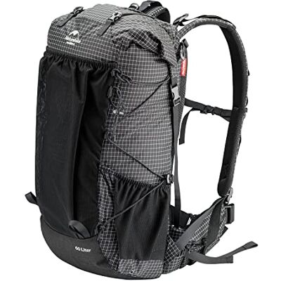Naturehike Rock wandelrugzak 60/40 + 5 liter met intern frame voor kamperen, reizen, wandelen Naturehike Rock wandelrugzak 60/40 + 5 liter met intern frame voor kamperen, reizen, wandelen