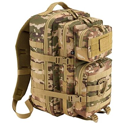 Brandit Assault Woodland rugzak Brandit Assault Woodland rugzak