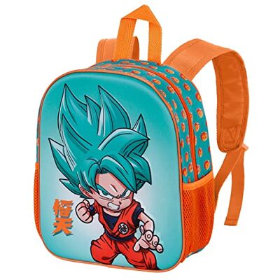 KARACTERMANIA Dragon Ball Blue 3D-rugzak, klein, meerkleurig, één maat, 3D-rugzak, klein blauw, Meerkleurig, 3D rugzak klein blauw KARACTERMANIA Dragon Ball Blue 3D-rugzak, klein, meerkleurig, één maat, 3D-rugzak, klein blauw, Meerkleurig, 3D rugzak klein blauw
