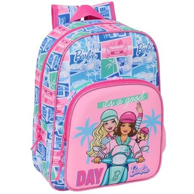 safta BARBIE Sac à dos d'école pour enfants d'âge scolaire, confortable et polyvalent, qualité et résistance, 26 x 11 x 34 cm safta BARBIE Sac à dos d'école pour enfants d'âge scolaire, confortable et polyvalent, qualité et résistance, 26 x 11 x 34 cm