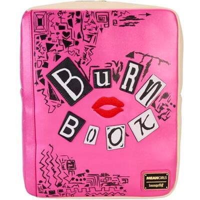 Funko Loungefly Mean Girls: Burn Book, mini-rugzak, exclusief bij Amazon, premium veganistisch leer, cadeau-idee, officieel product, voor jongens, meisjes, mannen en vrouwen, filmfans Funko Loungefly Mean Girls: Burn Book, mini-rugzak, exclusief bij Amazon, premium veganistisch leer, cadeau-idee, officieel product, voor jongens, meisjes, mannen en vrouwen, filmfans