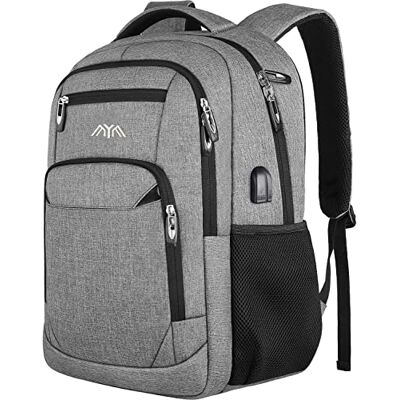 YAMTION Laptop rugzak, jongens schoolrugzak heren en dames dagrugzak 15,6 inch, lichtgewicht waterdichte anti-diefstal schooltas YAMTION Laptop rugzak, jongens schoolrugzak heren en dames dagrugzak 15,6 inch, lichtgewicht waterdichte anti-diefstal schooltas