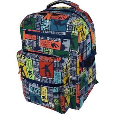 Grafoplás Grote Bigpack Bits&Bobs Grote Bigpack Schoolrugzak Uniseks Kinderen (1 stuk), Blauw, School Grafoplás Grote Bigpack Bits&Bobs Grote Bigpack Schoolrugzak Uniseks Kinderen (1 stuk), Blauw, School