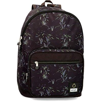 Enso Uniseks rugzak, zwart, 44 cm, zwart., Mochila 44, rugzak 44 Enso Uniseks rugzak, zwart, 44 cm, zwart., Mochila 44, rugzak 44