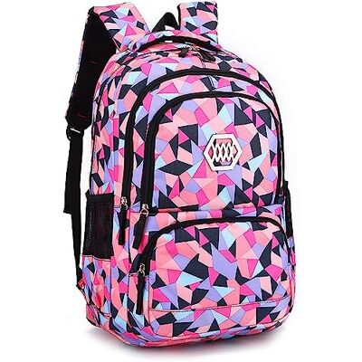 IvyH Kinderrugzak, schooltassen voor jongens en meisjes, schooltas, schoolrugzak, reizen, camping, casual, dagrugzak voor scholieren en volwassenen, zwart (zwart) IvyH Kinderrugzak, schooltassen voor jongens en meisjes, schooltas, schoolrugzak, reizen, camping, casual, dagrugzak voor scholieren en volwassenen, zwart (zwart)