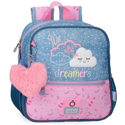 Enso Dreamer Kleine rugzak, blauw, 23 x 25 x 10 cm, polyester, 5,75 l, blauw, kleine rugzak Enso Dreamer Kleine rugzak, blauw, 23 x 25 x 10 cm, polyester, 5,75 l, blauw, kleine rugzak