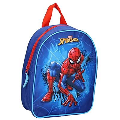 Spider-Man Spidey Power-rugzak, blauw, Eén maat, Blauw, Taille unique, Kids rugzak kinderen Spider-Man Spidey Power-rugzak, blauw, Eén maat, Blauw, Taille unique, Kids rugzak kinderen