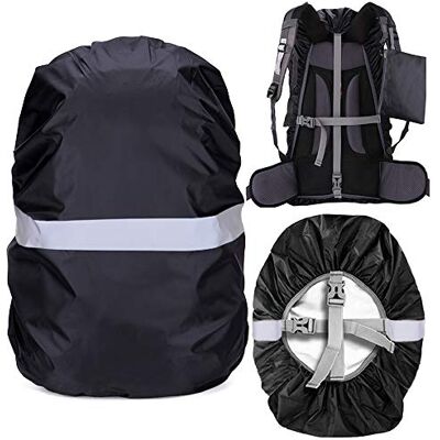 Cosowe Regenhoes voor schoolrugzak, waterdichte regenhoes met reflecterende strepen, antislip kruisgesp, perfect voor kamperen, wandelen en outdooractiviteiten Cosowe Regenhoes voor schoolrugzak, waterdichte regenhoes met reflecterende strepen, antislip kruisgesp, perfect voor kamperen, wandelen en outdooractiviteiten