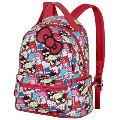 KARACTERMANIA Uniseks kleine rugzak, Hello Kitty meerkleurig, één maat, FAN HS rugzak 2.2 KARACTERMANIA Uniseks kleine rugzak, Hello Kitty meerkleurig, één maat, FAN HS rugzak 2.2