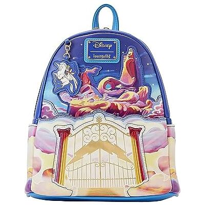 Loungefly Disney Hercules Mount Olympus Gates Mini-rugzak , Meerkleurig, Mini rugzak Loungefly Disney Hercules Mount Olympus Gates Mini-rugzak , Meerkleurig, Mini rugzak