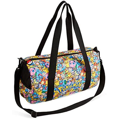 Pokémon Pokemon Sporttas voor kinderen, gymtas, zwembadtas, voetbaltas voor kinderen, jongens, meisjes, sporttassen voor kinderen, reistas, cadeau-idee voor Pokemon-fans, officiële accessoires (multi) Pokémon Pokemon Sporttas voor kinderen, gymtas, zwembadtas, voetbaltas voor kinderen, jongens, meisjes, sporttassen voor kinderen, reistas, cadeau-idee voor Pokemon-fans, officiële accessoires (multi)