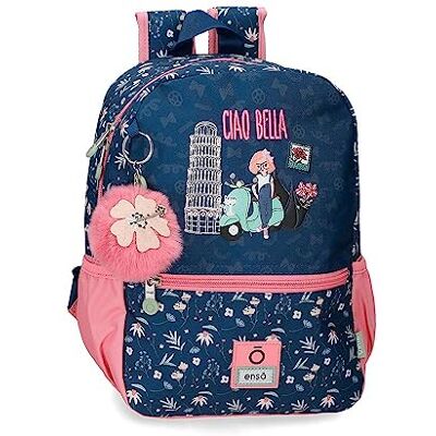 Enso Ciao Bella kinderrugzakken Polyester Multi kleuren, Blauw, Rugzak 32 Enso Ciao Bella kinderrugzakken Polyester Multi kleuren, Blauw, Rugzak 32