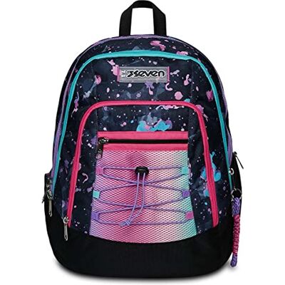 Seven Rugzak met draadloze luidspreker, roze, Taglia unica, school, Roze, School Seven Rugzak met draadloze luidspreker, roze, Taglia unica, school, Roze, School