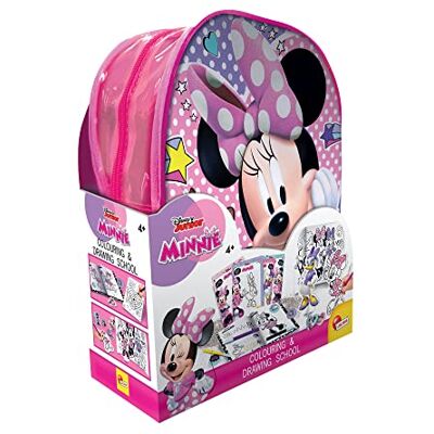 Liscianigiochi LISCIANI 92932 Minnie Coloring en Drawing School, leisteen, markers, meerkleurig Liscianigiochi LISCIANI 92932 Minnie Coloring en Drawing School, leisteen, markers, meerkleurig
