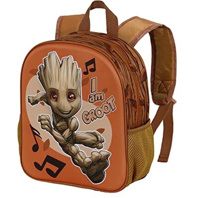 KARACTERMANIA Marvel I am Groot Soundtrack-Kleiner 3D-rugzak, meerkleurig, kleine 3D-rugzak met soundtrack, Meerkleurig, Kleine 3D Soundtrack rugzak KARACTERMANIA Marvel I am Groot Soundtrack-Kleiner 3D-rugzak, meerkleurig, kleine 3D-rugzak met soundtrack, Meerkleurig, Kleine 3D Soundtrack rugzak