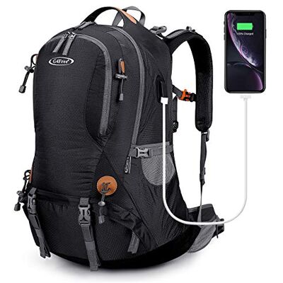 G4Free 50 liter waterdichte wandelrugzak met regenhoes voor bergbeklimmen, reizen, kamperen, trekking, outdoorsporten voor dames en heren G4Free 50 liter waterdichte wandelrugzak met regenhoes voor bergbeklimmen, reizen, kamperen, trekking, outdoorsporten voor dames en heren