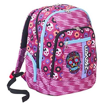 Invicta Seven Rugzak Mexi Girl Ovale, SVN201001839000, Blauw, 24 x 21 x 43 Invicta Seven Rugzak Mexi Girl Ovale, SVN201001839000, Blauw, 24 x 21 x 43
