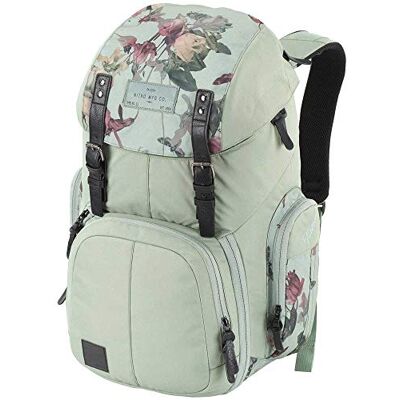 NITRO Weekender rugzak met gevoerd laptopvak, schooltas, wandelrugzak met nat vak, 42 liter, Dead Flower, 42 L, Weekender Pack van 15 NITRO Weekender rugzak met gevoerd laptopvak, schooltas, wandelrugzak met nat vak, 42 liter, Dead Flower, 42 L, Weekender Pack van 15