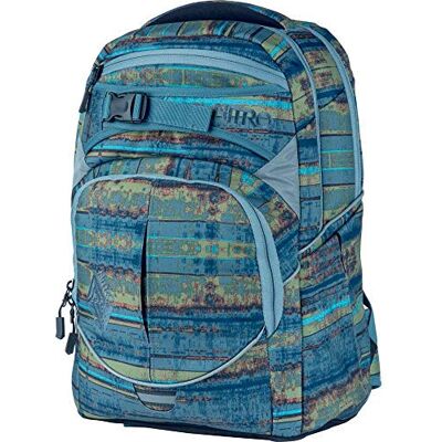 NITRO Superhero Set uniseks tas, Freq. Blauw, Rugzak NITRO Superhero Set uniseks tas, Freq. Blauw, Rugzak