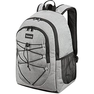 bomoe koeltas voor buiten met koelfunctie 25L grijs met 16u voor BBQ Festival Picknick Perfect koelmiddel strand geïsoleerd wandelen draagbare IceBreezer KR45 bomoe koeltas voor buiten met koelfunctie 25L grijs met 16u voor BBQ Festival Picknick Perfect koelmiddel strand geïsoleerd wandelen draagbare IceBreezer KR45