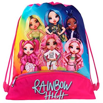 Franco Cosimo Panini RainbowHigh Rugzak Gymtas bont Taglia Uni Casual, Meerkleurig, Taglia unica, casual Franco Cosimo Panini RainbowHigh Rugzak Gymtas bont Taglia Uni Casual, Meerkleurig, Taglia unica, casual