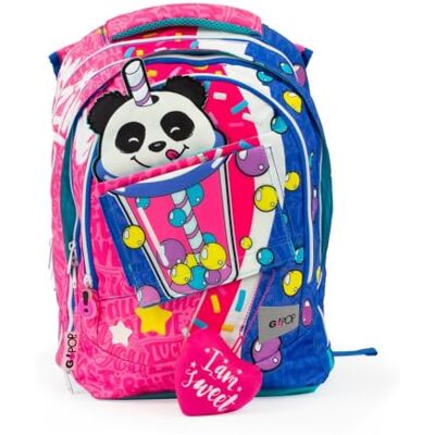 GO POP GIOCHI PREZIOSI Up ronde uitbreidbare rugzak model Bubble Star, 3 vakken en binnenzakken, gevoerde rugleuning en schouderbanden, met gepersonaliseerde band en pop-up, meerkleurig, L,, GO POP GIOCHI PREZIOSI Up ronde uitbreidbare rugzak model Bubble Star, 3 vakken en binnenzakken, gevoerde rugleuning en schouderbanden, met gepersonaliseerde band en pop-up, meerkleurig, L,,