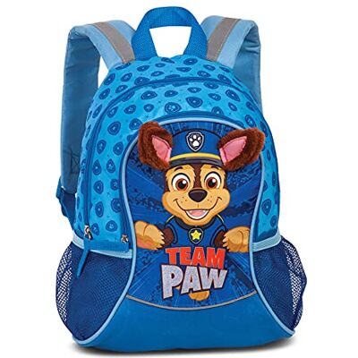 Fabrizio Paw Patrol Skye Rugzak met pailletten en pluche voor kinderen, Blauw, Rugzak voor kinderen Fabrizio Paw Patrol Skye Rugzak met pailletten en pluche voor kinderen, Blauw, Rugzak voor kinderen
