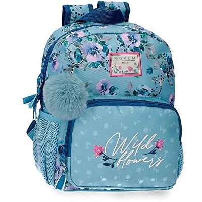 MOVOM , Blauw, Mochila Pequeña, kleine rugzak, Blauw, Kleine rugzak MOVOM , Blauw, Mochila Pequeña, kleine rugzak, Blauw, Kleine rugzak