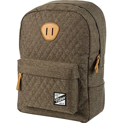 Nitro Urban Classic, Old School rugzak met gewatteerd laptopvak, Urban Streetpack, schoolrugzak, schooltas, schooltas, 20 liter, bloemenpatroon, groen (burnt olive), 20 lang, rugzak, groen (Burnt Olive), 20 Lang, rugtas Nitro Urban Classic, Old School rugzak met gewatteerd laptopvak, Urban Streetpack, schoolrugzak, schooltas, schooltas, 20 liter, bloemenpatroon, groen (burnt olive), 20 lang, rugzak, groen (Burnt Olive), 20 Lang, rugtas