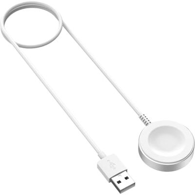 MoKo Magnetische oplader compatibel met Huawei Watch GT6/5/4/3/2 Pro/Watch 5/4/3/Fit 4/Ultimate/D2 – Standard & Pro modellen, aluminium oplader dock met een oplaadkabel van 100 cm, wit MoKo Magnetische oplader compatibel met Huawei Watch GT6/5/4/3/2 Pro/Watch 5/4/3/Fit 4/Ultimate/D2 – Standard & Pro modellen, aluminium oplader dock met een oplaadkabel van 100 cm, wit
