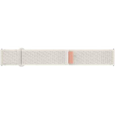 Samsung Fabric Band (slank, S/M) Armband van reflecterend materiaal voor Galaxy Watch4 Watch5 Watch6 Watch FE Watch7 Series, Sand Samsung Fabric Band (slank, S/M) Armband van reflecterend materiaal voor Galaxy Watch4 Watch5 Watch6 Watch FE Watch7 Series, Sand