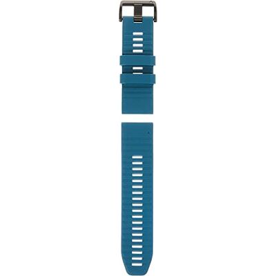 Garmin QuickFit Horlogebandje, Siliconen, 26mm, Lakeside Blauw Officiële horlogeband, 26 mm, compatibel met een selectie van Fenix, Tactix, Instinct, Descent, Enduro en meer Garmin QuickFit Horlogebandje, Siliconen, 26mm, Lakeside Blauw Officiële horlogeband, 26 mm, compatibel met een selectie van Fenix, Tactix, Instinct, Descent, Enduro en meer