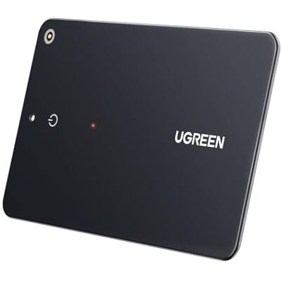 UGREEN FineTrack Slim Smart Finder Tag Wallet Tracker iOS alleen Ultradun 1,7 mm, waterdicht IP68, Bluetooth objectzoek, compatibel met Find My, voor portemonnee, sleutels, bagage, koffer UGREEN FineTrack Slim Smart Finder Tag Wallet Tracker iOS alleen Ultradun 1,7 mm, waterdicht IP68, Bluetooth objectzoek, compatibel met Find My, voor portemonnee, sleutels, bagage, koffer