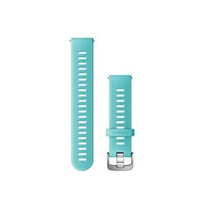 Garmin Unisex – snelwisselarmband voor volwassenen 20 mm Aqua 20 mm Garmin Unisex – snelwisselarmband voor volwassenen 20 mm Aqua 20 mm