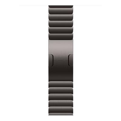 Apple Horlogeband, schakelarmband, 42 mm, leisteen, één maat (geschikt voor de meeste polsen) Apple Horlogeband, schakelarmband, 42 mm, leisteen, één maat (geschikt voor de meeste polsen)