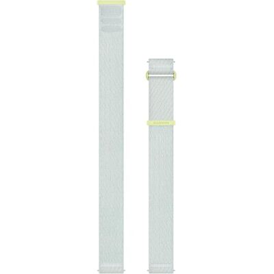 Garmin Quick-Release armband, Comfort Fit 20 mm citroengeel/hemelsblauw Bracelet de montre officiel, 20mm, tissu ComfortFit, compatible avec une sélection de produits, usage quotidien Garmin Quick-Release armband, Comfort Fit 20 mm citroengeel/hemelsblauw Bracelet de montre officiel, 20mm, tissu ComfortFit, compatible avec une sélection de produits, usage quotidien
