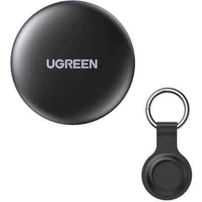 UGREEN FineTrack Mini Smart Finder Tag iOS 1 stuk Bluetooth-tracker, objectzoeker, compatibel met Find My, voor portemonnee, portemonnee, sleutels, bagage, 1 stuk UGREEN FineTrack Mini Smart Finder Tag iOS 1 stuk Bluetooth-tracker, objectzoeker, compatibel met Find My, voor portemonnee, portemonnee, sleutels, bagage, 1 stuk