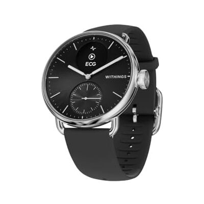 Withings ScanWatch 2 Smartwatch voor mannen en vrouwen met ECG, SPO2 ECG met AFib-detectie, slaapscore, meer dan 40 automatisch gedetecteerde activiteiten, SpO2, menstruatiecyclus volgen Withings ScanWatch 2 Smartwatch voor mannen en vrouwen met ECG, SPO2 ECG met AFib-detectie, slaapscore, meer dan 40 automatisch gedetecteerde activiteiten, SpO2, menstruatiecyclus volgen