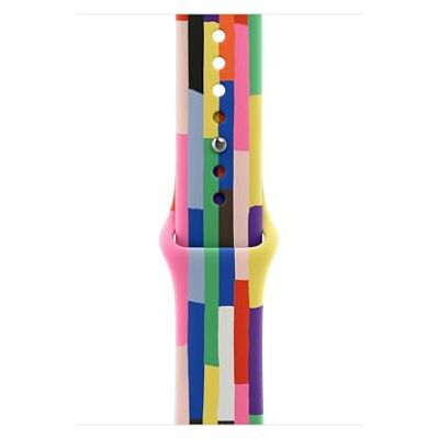 Apple Watch Band, Sportarmband, 46 mm, pride-versie, S/M Apple Watch Band, Sportarmband, 46 mm, pride-versie, S/M
