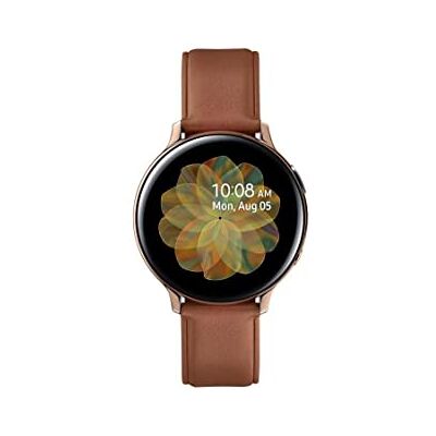 Samsung Galaxy Watch Active 2 Bluetooth horloge staal 44 mm goud Franse versie Samsung Galaxy Watch Active 2 Bluetooth horloge staal 44 mm goud Franse versie