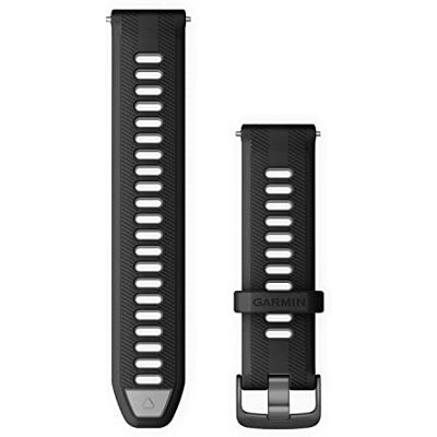 Garmin Forerunner 965 armband zwart/grijs Officiële horlogeband, compatibel met Forerunner 945, 955, 965 en 970, zweetbestendig Garmin Forerunner 965 armband zwart/grijs Officiële horlogeband, compatibel met Forerunner 945, 955, 965 en 970, zweetbestendig