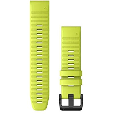 Garmin Acc, fenix 6 22 mm QuickFit Amp Yellow Silicone Band Garmin Acc, fenix 6 22 mm QuickFit Amp Yellow Silicone Band