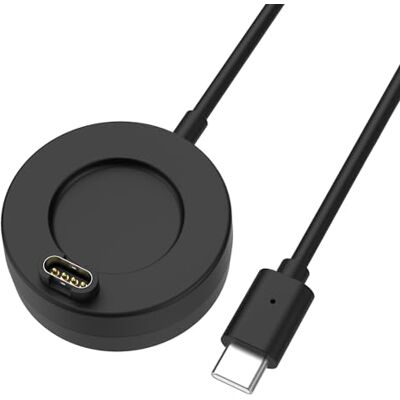 MoKo Horlogelader compatibel met Garmin Fenix 8/7/7 Pro/7S/7S Pro/7X/6/5/Vivoactive 5/6/Forerunner 265/965/970/570/Instinct/Venu 4/3, Oplaaddock met 1 m USB-C oplaadkabel zwart MoKo Horlogelader compatibel met Garmin Fenix 8/7/7 Pro/7S/7S Pro/7X/6/5/Vivoactive 5/6/Forerunner 265/965/970/570/Instinct/Venu 4/3, Oplaaddock met 1 m USB-C oplaadkabel zwart