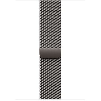 Apple Watch Milanese horlogeband, 46 mm, leigrijs, M/L Apple Watch Milanese horlogeband, 46 mm, leigrijs, M/L