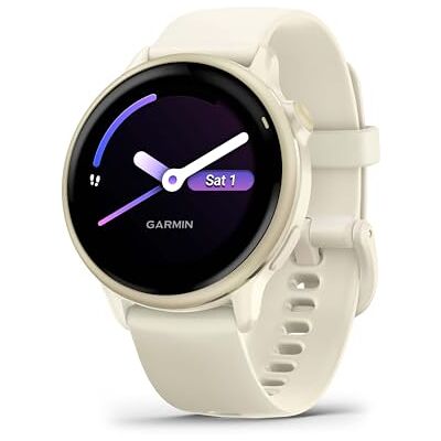 Garmin vívoactive 6, GPS-smartwatch voor sport en gezondheid, goud/ivoor, 42 mm Garmin vívoactive 6, GPS-smartwatch voor sport en gezondheid, goud/ivoor, 42 mm