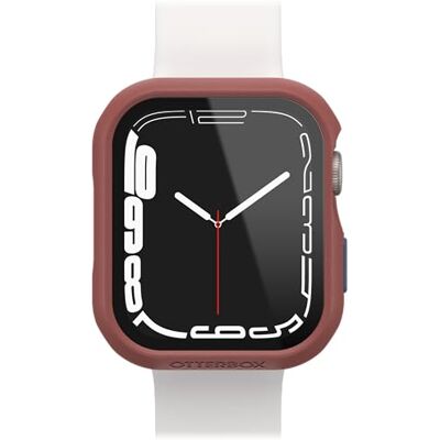 Otterbox Bumper Eclipse met geïntegreerde displaybescherming voor Apple Watch Series 9/8/7-45mm, gehard glas, schokbestendig, valbestendig, beschermhoes voor Apple Watch, roze/rood Otterbox Bumper Eclipse met geïntegreerde displaybescherming voor Apple Watch Series 9/8/7-45mm, gehard glas, schokbestendig, valbestendig, beschermhoes voor Apple Watch, roze/rood