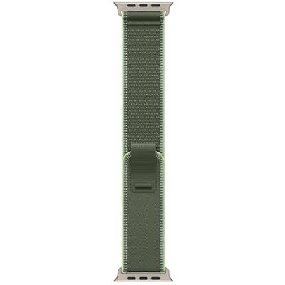 Apple Horlogeband Trail Loop 49 mm groen/neongroen S/M Apple Horlogeband Trail Loop 49 mm groen/neongroen S/M